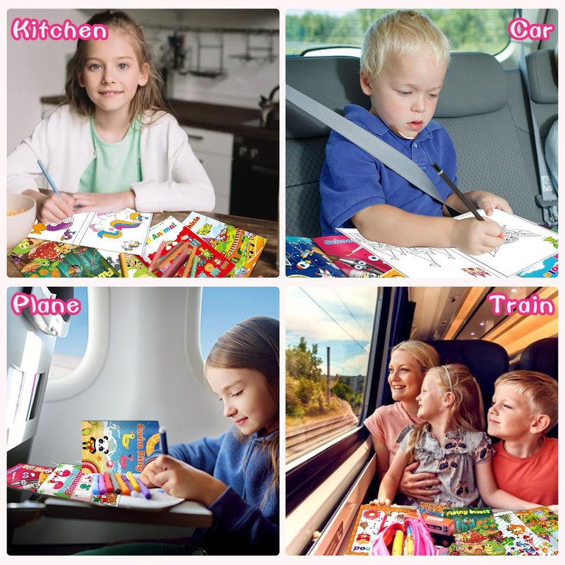 Kalysky 15Pack Bulk Coloring Books (5.9 * 8.5 inch) for Kids Ages 2-4 4-8, Party Favors Carnival Prizes Goodie Bag Stuffer,Classroom Activity Supplies,Activity Books for Kids - Image 4